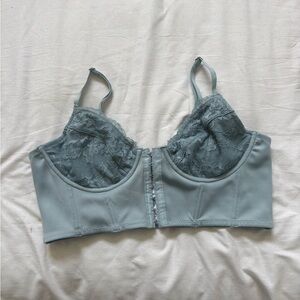 Lace Corset Crop Top